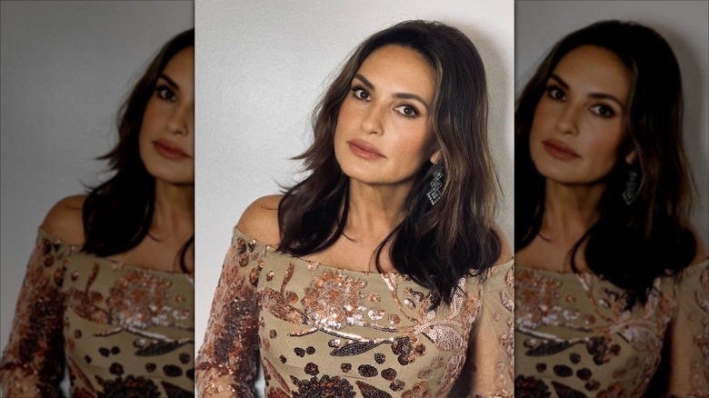 Mariska Hargitay poses for the camera