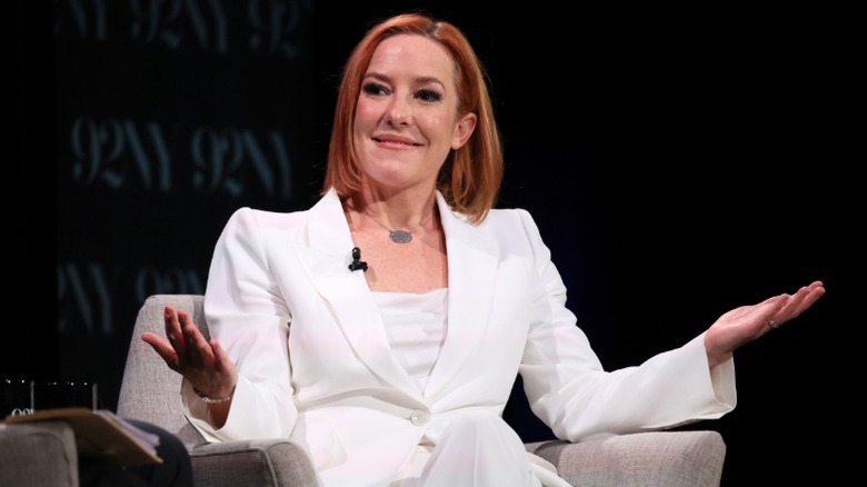 Jen Psaki speaks onstage for "Say More: Lessons from Work, the White House, and the World" in New York City, NY (2024)