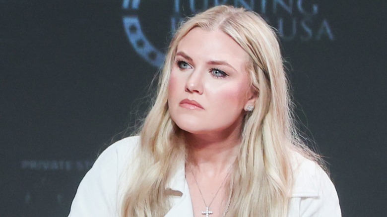 Erika Kirk speaks during a Turning Point USA stop in Washington, DC (2026)