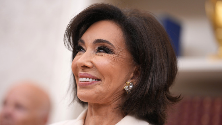 Judge Jeanine Pirro at her 2025 swearing in ceremony for Interim U.S. Attorney
