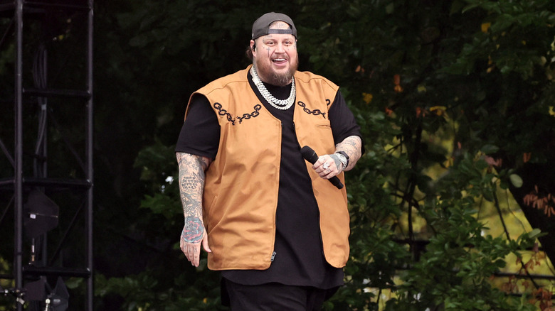 Jelly Roll performing in Central Park