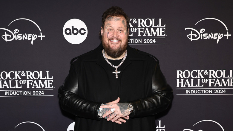 Jelly Roll attending Rock & Roll Hall of Fame Celebration 2024