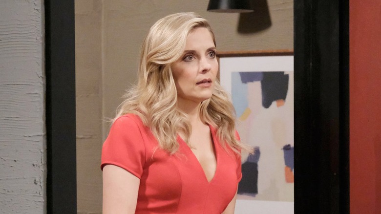 Jen Lilley looking concerned