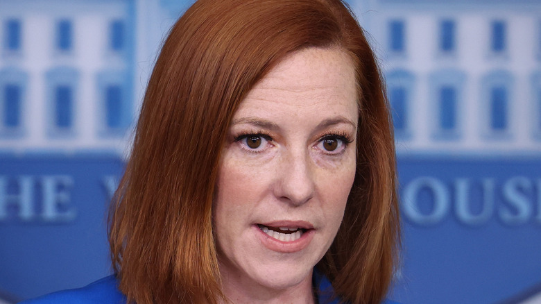 Jen Psaki speaking