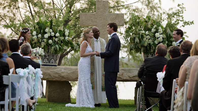 Jenna Bush Hager and Henry Hager at their wedding, May 10, 2008