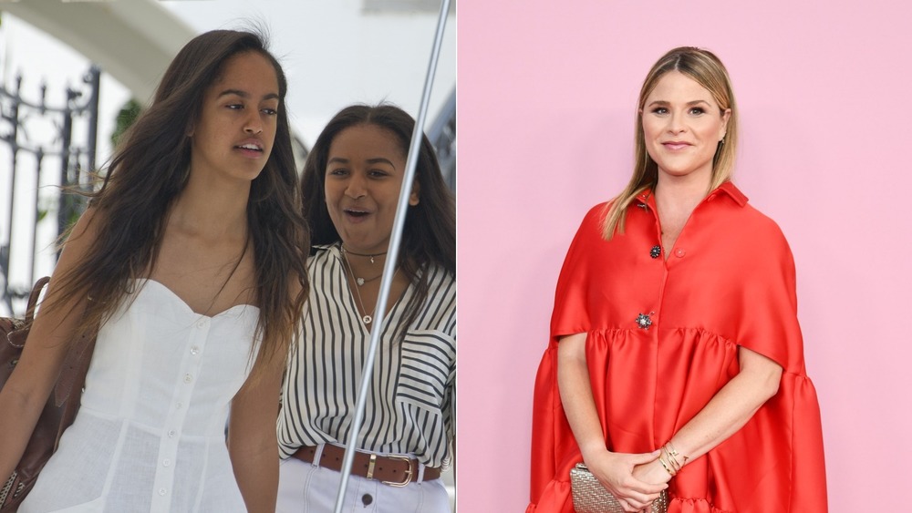 Jenna Bush Hager, Malia and Sasha Obama