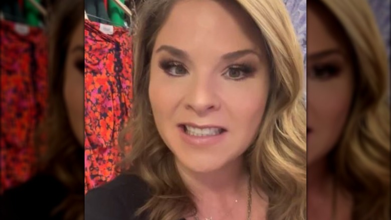 Jenna Bush Hager with wavy hair