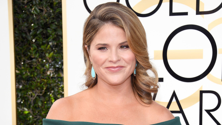 Jenna Bush Hager at the Golden Globes