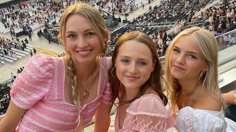Luca, Lola, and Fiona Facinelli at Taylor Swift's "Eras Tour"