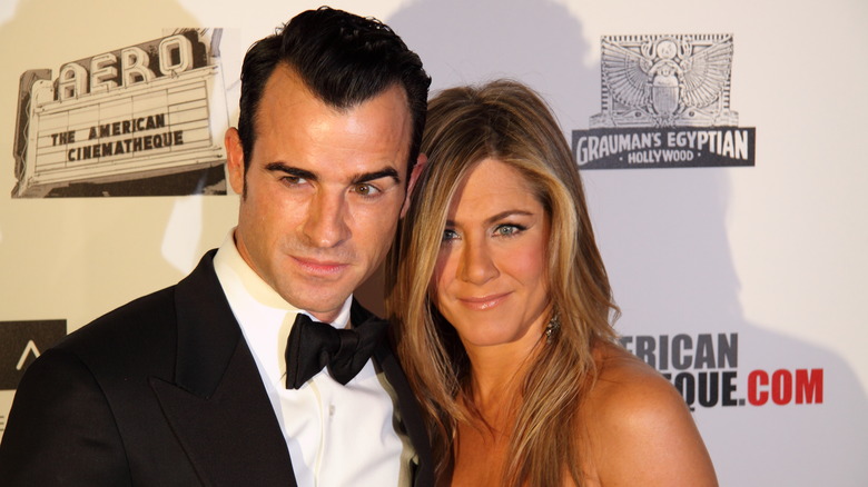 Justin Theroux and Jennifer Aniston