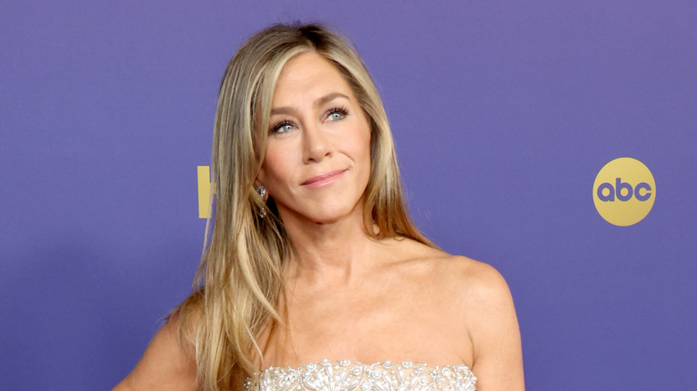 Jennifer Aniston at the 2025 Emmy Awards