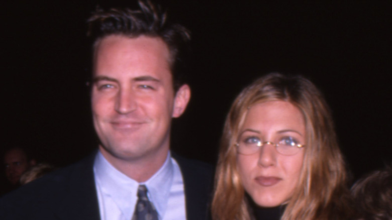 Matthew Perry and Jennifer Aniston 