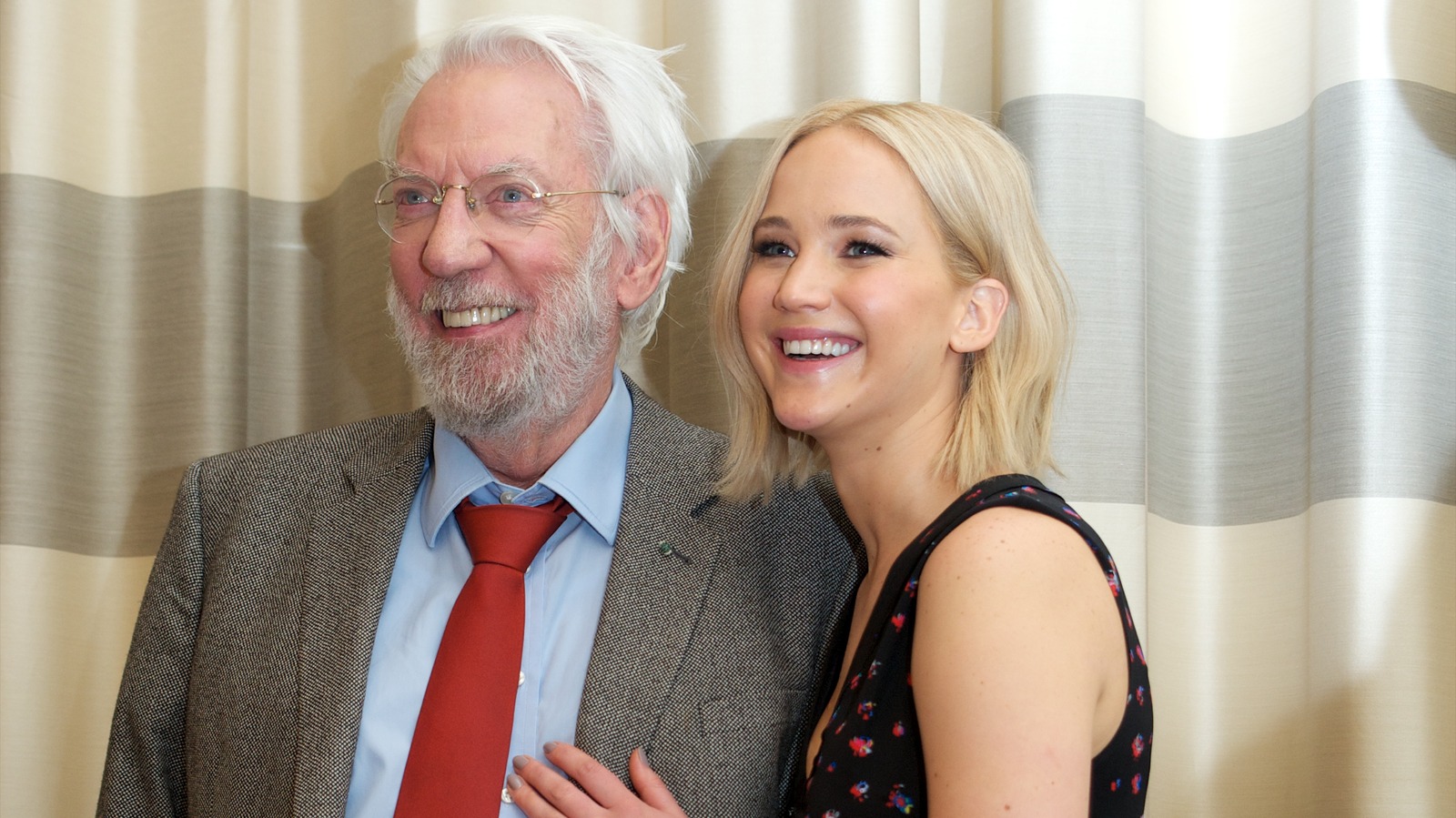 Jennifer Lawrence and Donald Sutherland had the sweetest relationship
