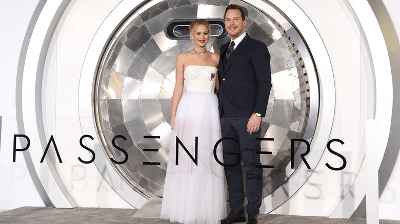 Jennifer Lawrence and Chris Pratt