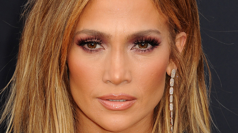 Jennifer Lopez poses for photo