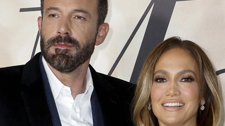 Jennifer Lopez and Ben Affleck at "Marry Me" screening