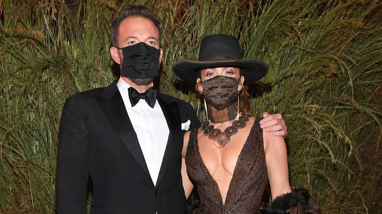 Jennifer Lopez and Ben Affleck attend Met Gala 2021