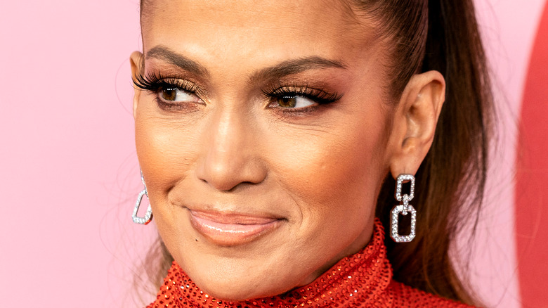 Jennifer Lopez smiling 