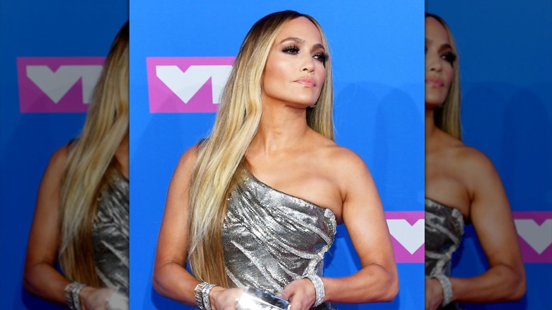 Jennifer Lopez at the 2018 MTV Video Music Awards on August 20