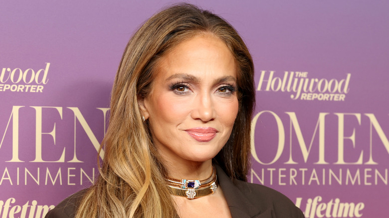 Jennifer Lopez at Hollywood Reporter Women in Entertainment event