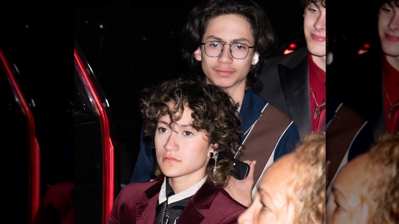 Max and Oskar Muniz, Jennifer Lopez's twins, candid