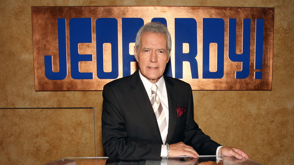 Alex Trebek former host of Jeopardy! 