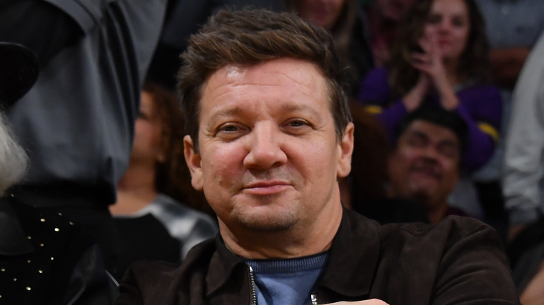 Jeremy Renner smiling