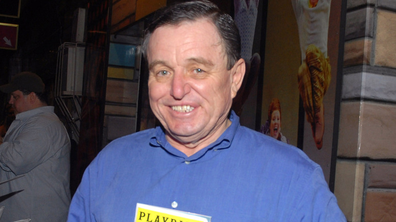 Jerry Mathers smiling outside Neil Simon Theatre in 2007.