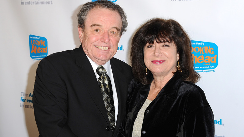 Jerry Mathers and Teresa Modnick smiling at The Looking Ahead Awards in 2014.