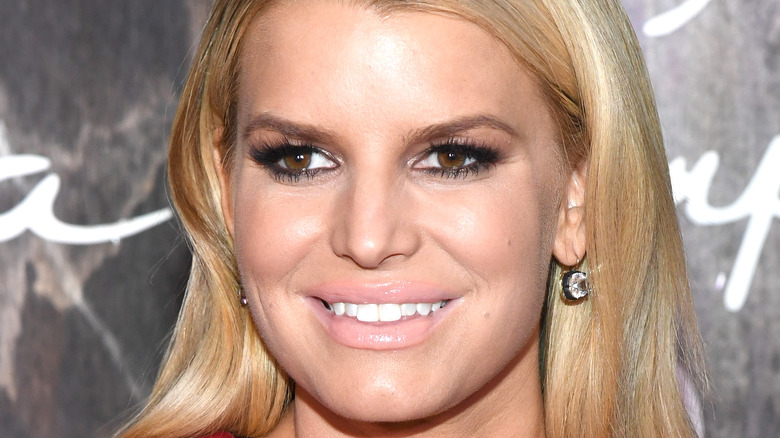 Jessica Simpson smiling