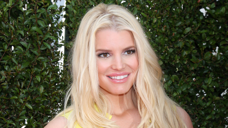 Jessica Simpson smiling