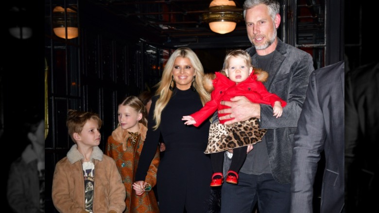 Jessica Simpson and her family