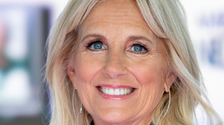 Close up, First Lady Dr Jill Biden