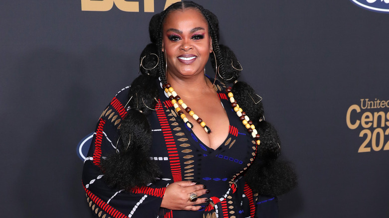 Jill Scott smiling