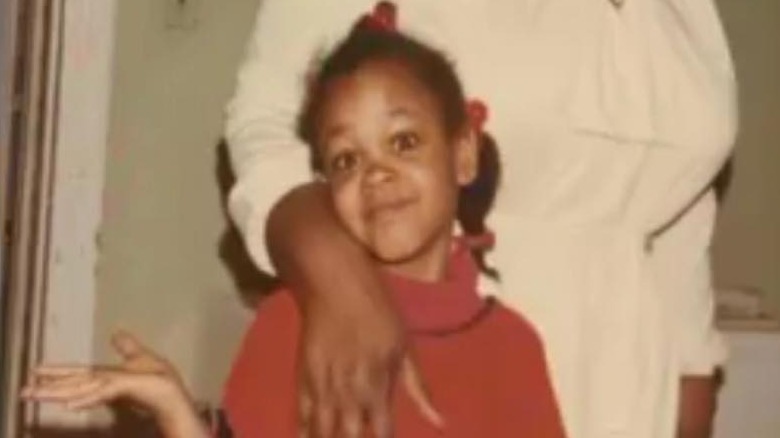 A young Jill Scott