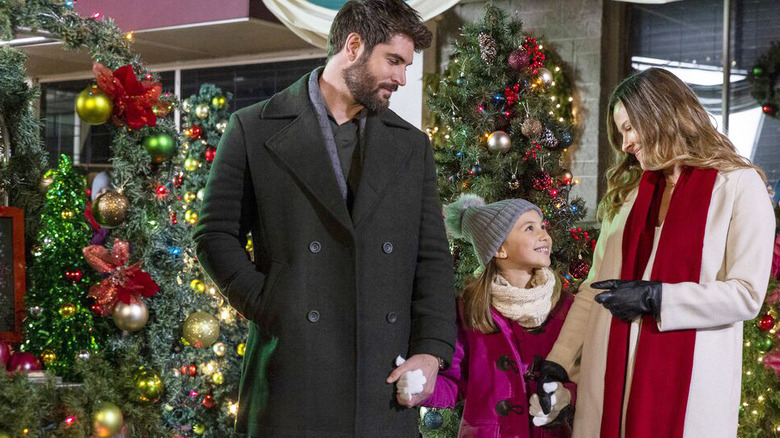Jill Wagner and Christmas movie co-stars