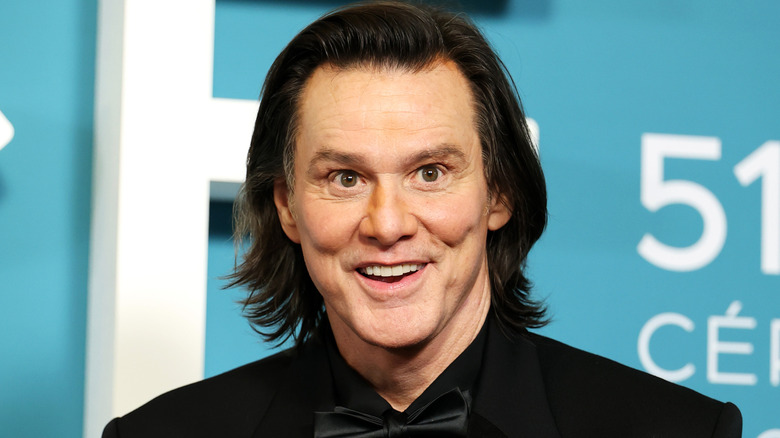Jim Carrey smiling at César Awards 2026