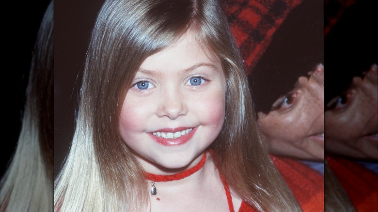 Taylor Momsen age 7