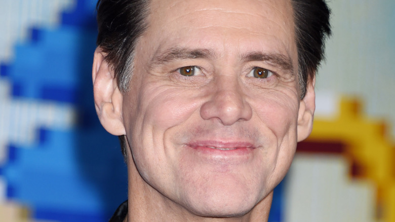 Jim Carrey smiling