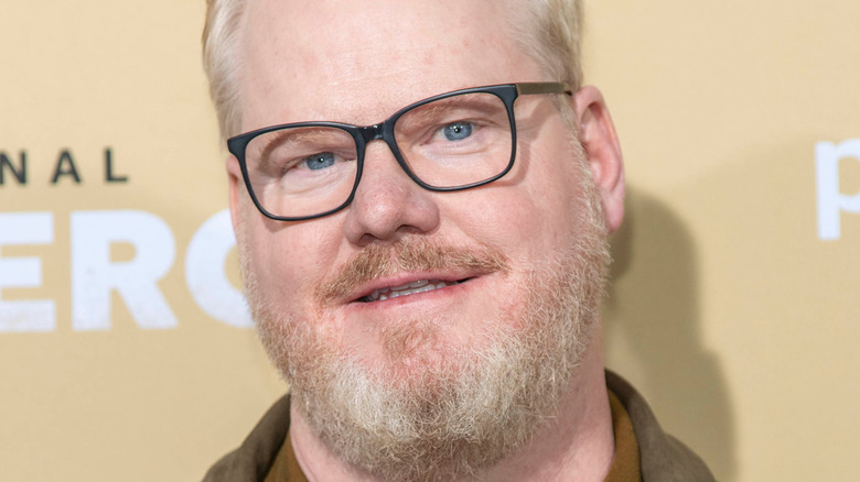 Jim Gaffigan glasses smiling