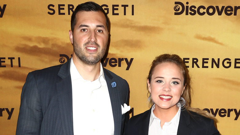 Jinger and Jeremy Vuolo smiling at an event