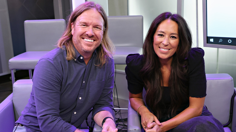 Chip and Joanna Gaines smiling