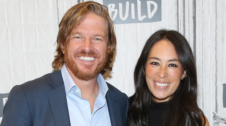 Chip Gaines and Joanna Gaines smiling