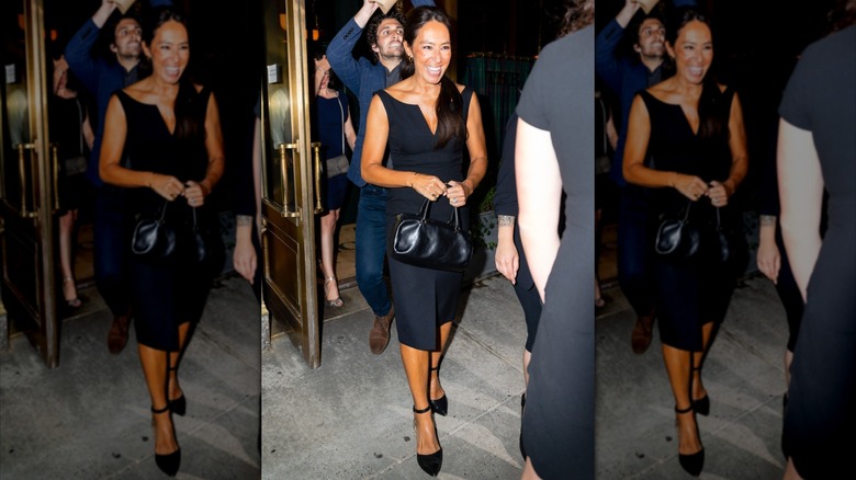 Joanna Gaines walking