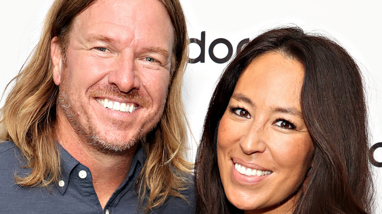 Chip and Joanna Gaines smiling