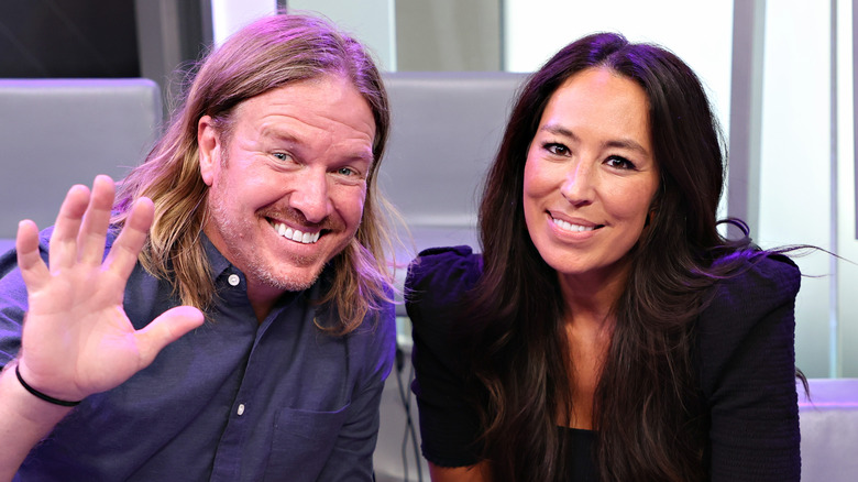 Chip and Joanna Gaines smiling