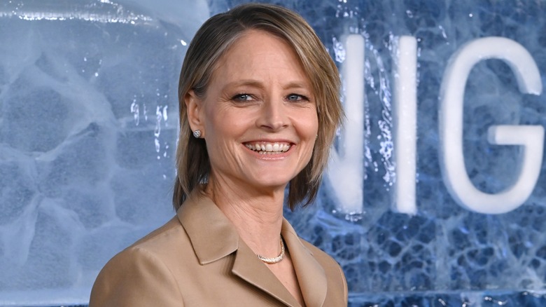 Jodie Foster smiling at event