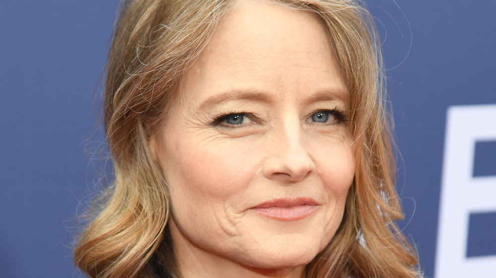 Jodie Foster grinning