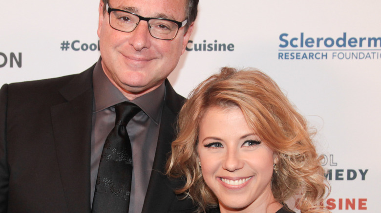 Bob Saget and Jodie Sweetin on the red carpet 