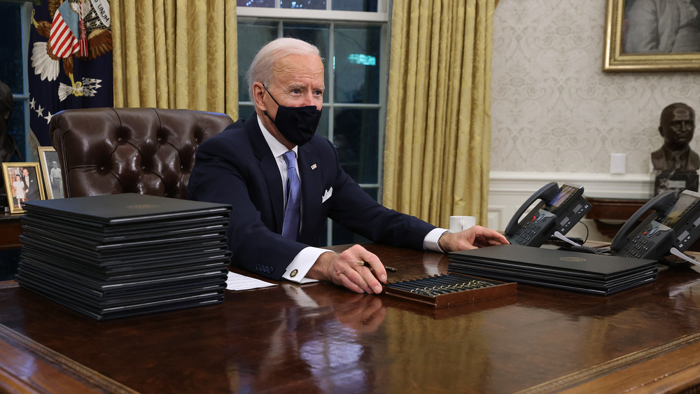 Biden in the Oval Office